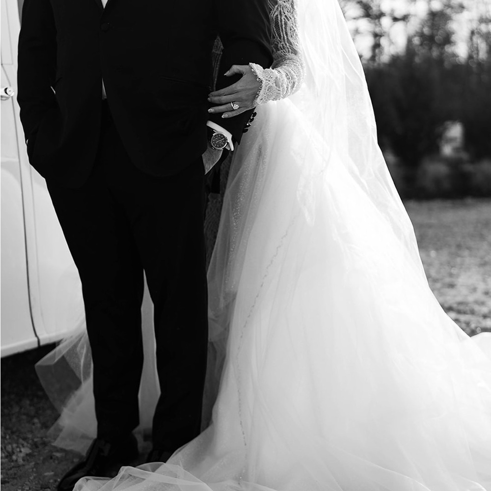 Galia Lahav Mariposa Overskirt - Picture 9 of 11